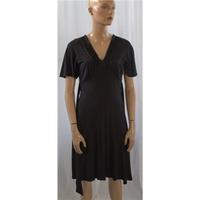 Marks and Spencer Petite Black Dress - Size: 10
