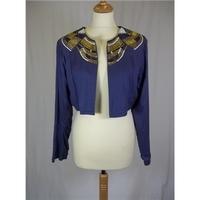 Marks & Spencer - Limited Collection - Size: 12 - Purple - Smart jacket / coat