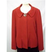 marks and spencer size 18 red jacket