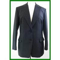 Marks & Spencer - Size: 16 - Black pin stripe - Jacket