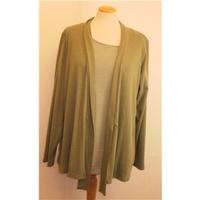 marks and spencer size 18 green cardigan