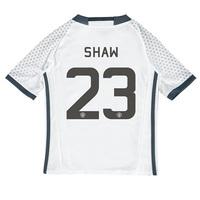 manchester united cup third shirt 2016 17 kids with shaw 23 printing w ...