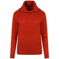 Matisse Cowl Neck Knitted Jumper in Terracotta  Amara Reya