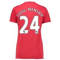 Manchester United Home Shirt 2016-17 - Womens with Fosu-Mensah 24 prin, Red