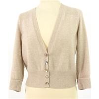 Marks and Spencer Autograph Collection Size 14 Dusty Pink Cashmere Cardigan