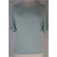 marks and spencer size 22 aqua short sleeved top