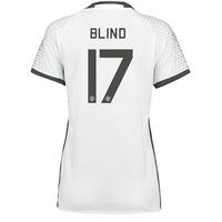 Manchester United Cup Third Shirt 2016-17 - Womens with Blind 17 print, White