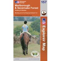 Marlborough & Savernake Forest - OS Explorer Map Sheet Number 157