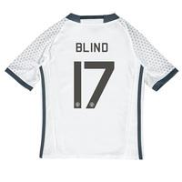 Manchester United Cup Third Shirt 2016-17 - Kids with Blind 17 printin, White