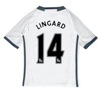 Manchester United Third Shirt 2016-17 - Kids with Lingard 14 printing, White