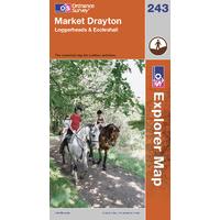 Market Drayton - OS Explorer Active Map Sheet Number 243