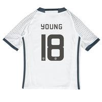 Manchester United Cup Third Shirt 2016-17 - Kids with Young 18 printin, White