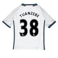 Manchester United Third Shirt 2016-17 - Kids with Tuanzebe 38 printing, White