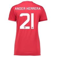 manchester united cup home shirt 2016 17 womens with herrera 21 prin r ...