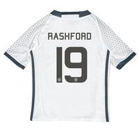 Manchester United Cup Third Shirt 2016-17 - Kids with Rashford 19 prin, White