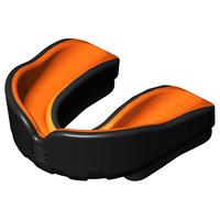 Makura Ignis Pro Mouthguard Black/ Orange, Senior (age 11 & Over)