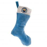 Manchester City Christmas Crest Stocking