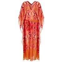 Maldives Belted Maxi Kaftan - Print