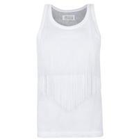 maison margiela tassel fringe tank top