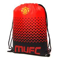 manchester united fc fade design gym bag