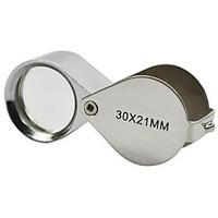 Magnifiers/Magnifier Glasses 30x 21 Metal