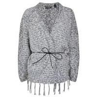 maison scotch knitted kimono cardigan jacket