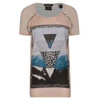 MAISON SCOTCH Photo Print Top