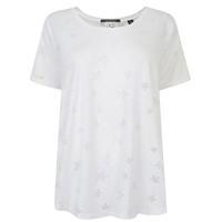 MAISON SCOTCH Embossed Star Top