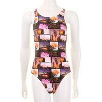 Maru Sunset Zone Back Swimsuit Ladies