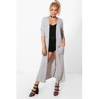 Maxi Cardigan - grey