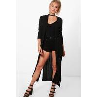 Maxi Cardigan - black