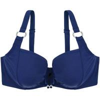 Marie Meili Navy Balconnet Swimwear Malibu women\'s Mix & match swimwear in blue