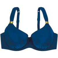 Marie Meili Blue Balconnet Swimsuit Katherine women\'s Mix & match swimwear in blue