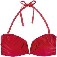 marie meili red bandeau swimsuit top florida womens mix amp match swim ...