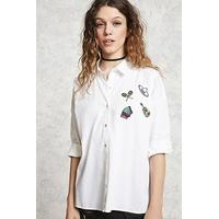 Mariachi Patch High-Low Shirt