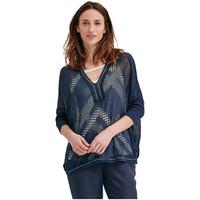 mado et les autres pullover anais womens sweater in blue