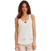 Mado Et Les Autres Top CROISETTE women\'s Vest top in white