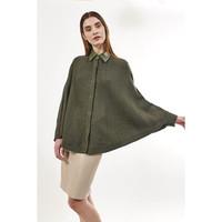 Max Moi Poncho MOGADOR women\'s Cardigans in green
