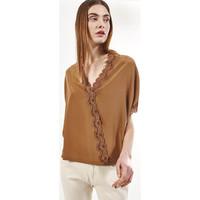 max moi top myrtille womens vest top in brown