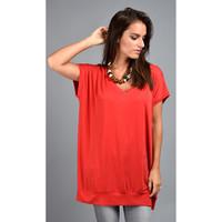 Magle Top ELLA women\'s Blouse in red