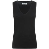 Max Moi Tank top LAC/WO women\'s Vest top in black