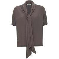 max moi pullover lavande womens blouse in brown