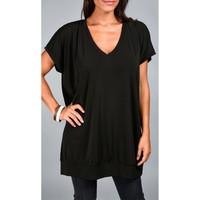 Magle Top ELLA women\'s Blouse in black