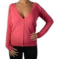 Marion Roth Vest Touché Cachemire Mr809 Framboise women\'s Cardigans in pink