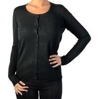 Marion Roth Pullover Cardigan Touché Cachemire Mr900 Noir women\'s Cardigans in black