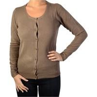 marion roth vest touch cachemire mr807 marron womens cardigans in brow ...