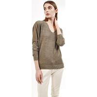 max moi pullover malabar womens sweater in green