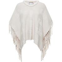 max moi poncho lilly womens cardigans in white