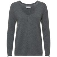 max moi pullover leo womens sweater in grey