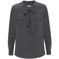 max moi blouse larousse womens shirt in grey